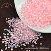 Transparent fantasy small cobblestone crystal crushing irregular small ore DIY nails Slime material