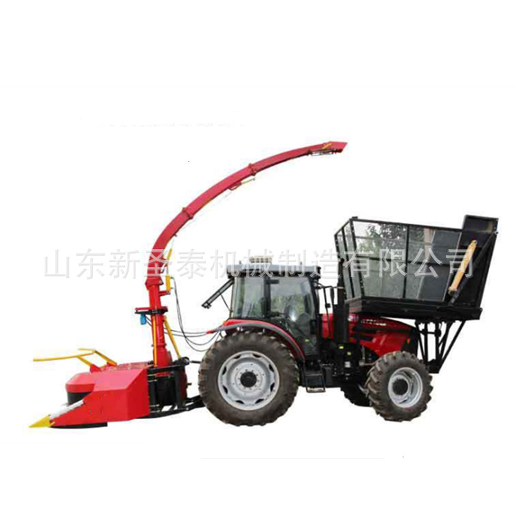 大型青饲料圆盘割台收获机   自走联合玉米青储收割机