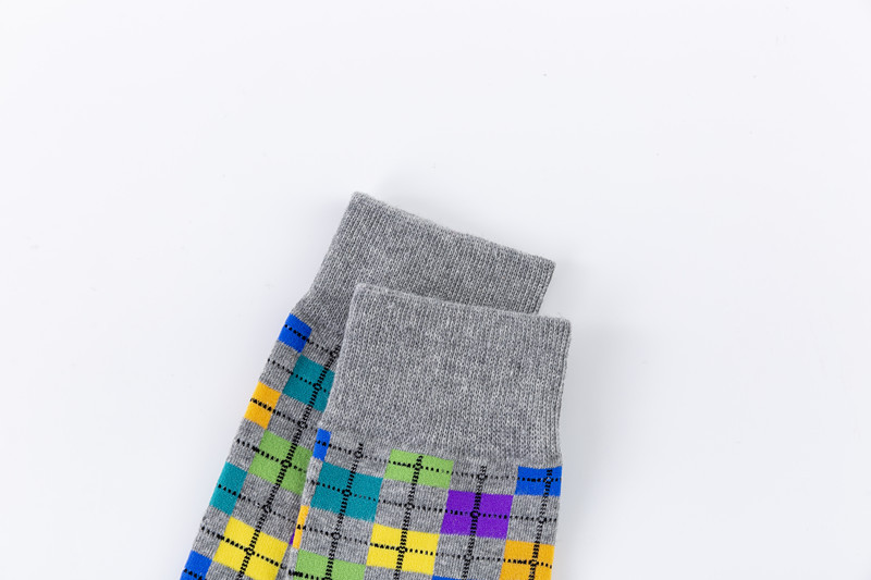 Herren Socken Mit Geometrischem Muster Für Den Modischen Mann_voghion.com