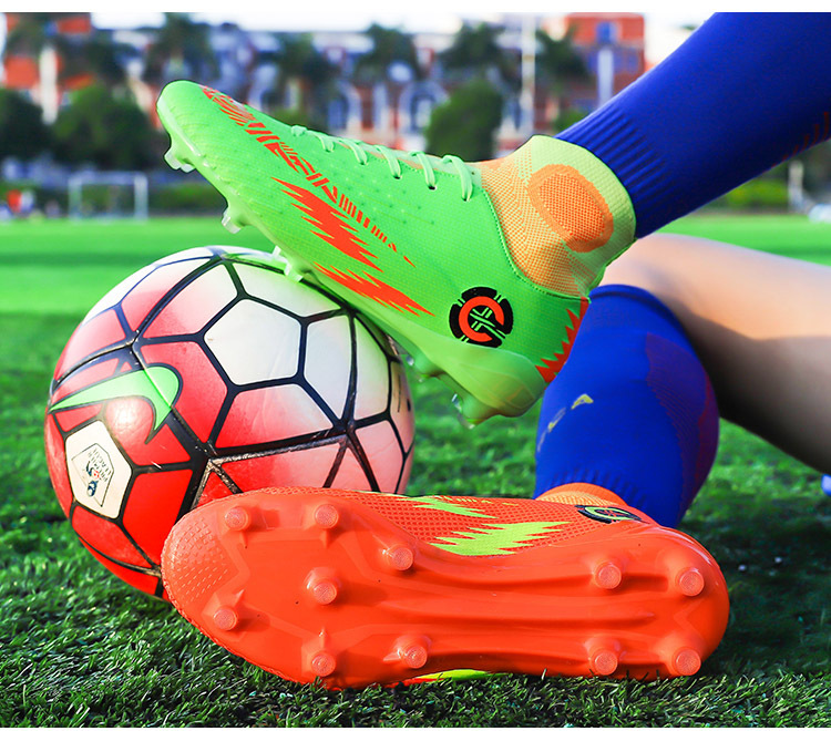 Zapatillas de entrenamiento de fútbol para jóvenes y estudiantes de la élite del Pato Mandarín, zapatillas de clavos largos para hombre, zapatillas deportivas_voghion.com