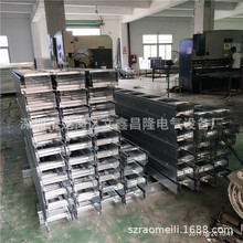 深圳厂家 自产自销镀锌梯式电缆桥架 金属桥架200*100镀锌梯架