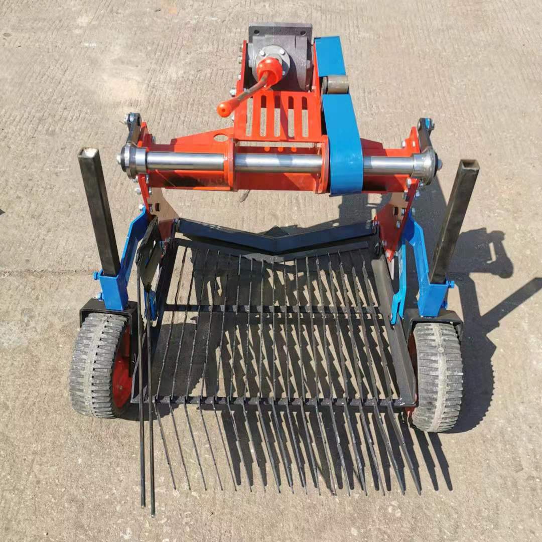 手扶式土豆出土挖掘机红薯铲土机起洋芋的机器多用刨地瓜收获机