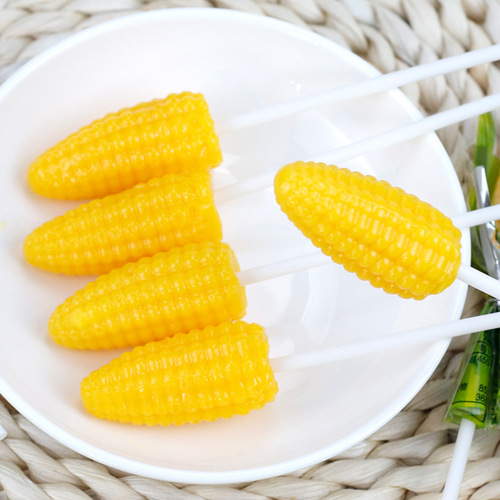 11g Corn Candy Soft Candy Drum Bar Candy Kindergarten Children's Leisure Snacks Jelly Candy Wholesale