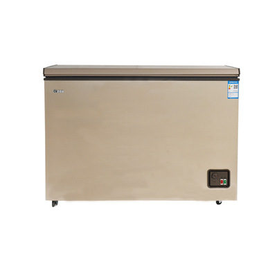 香雪海BD/BC-308A冰櫃家用單溫冷櫃冷藏冷凍櫃超市便利店冷櫃金色
