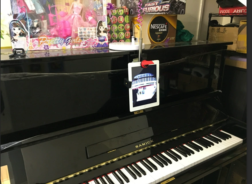 Применимо iPadpro мобильный телефон универсальный пианино спарринг видео камеры