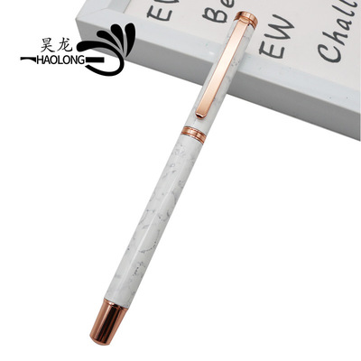 来样订制金属广告笔定制LOGO礼品宝珠笔 商务金属签字笔 展会水笔|ru