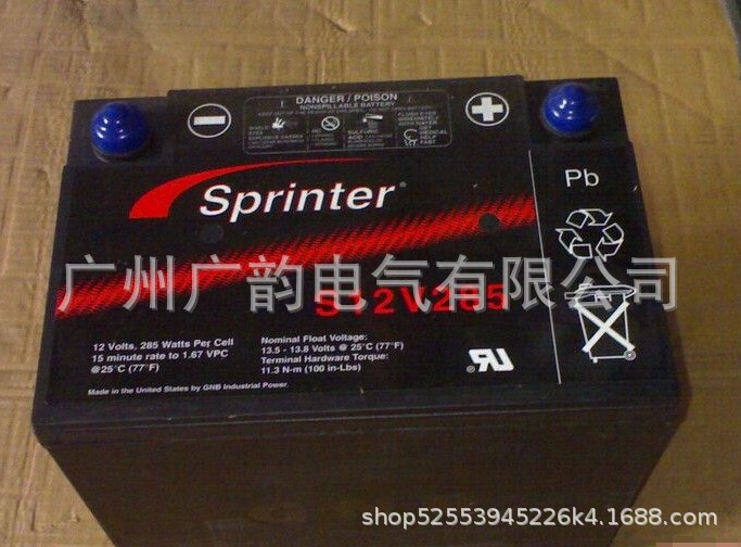 美国GNB蓄电池50GO5 UPS电源 12v105ah机房应急电源