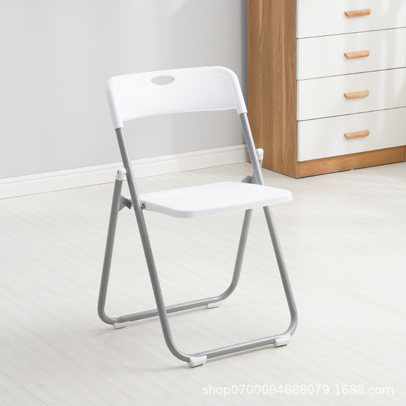 Silla plegable de plástico, oficina o exposición, moderna, venta directa de fábrica