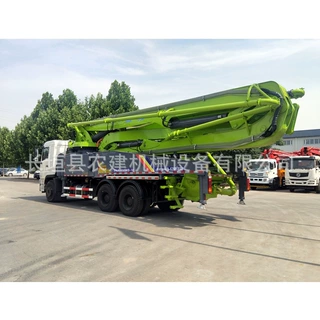 农建机械50米混凝土泵车 桥梁建筑输送天泵 操作灵活