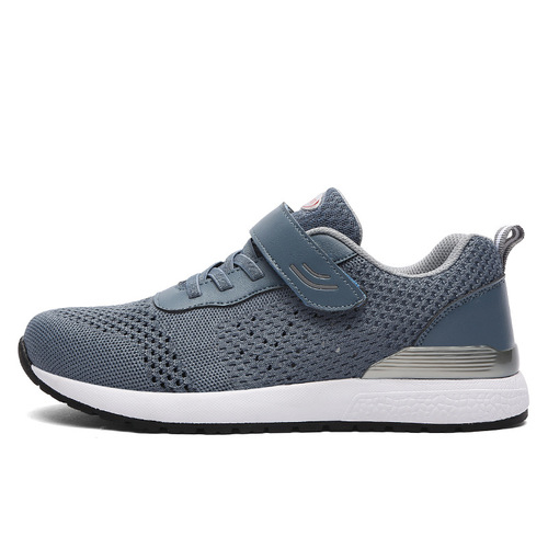 New summer shoes for the elderly, single mesh walking shoes for men and women, breathable middle-aged and elderly shoes, non-slip dad shoes A3306