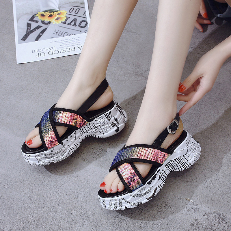 Chaussures été pour femme en Caoutchouc - Ref 3346551 Image 30