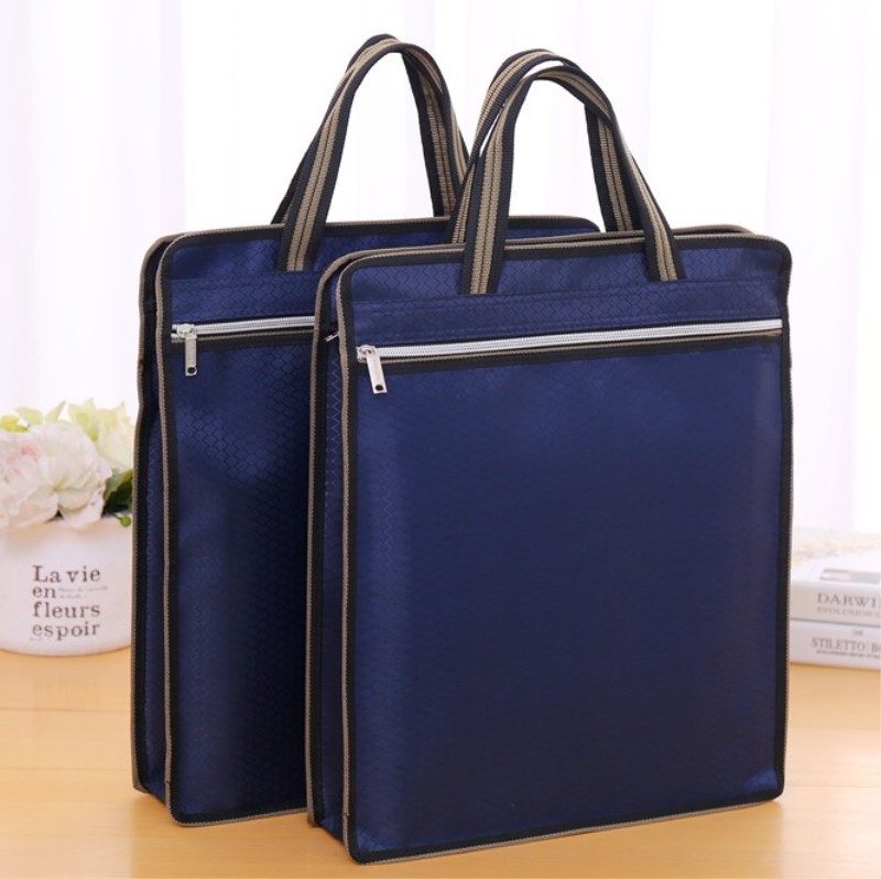 Package portable waterproof file pocket Customizable logo Oxford briefcase