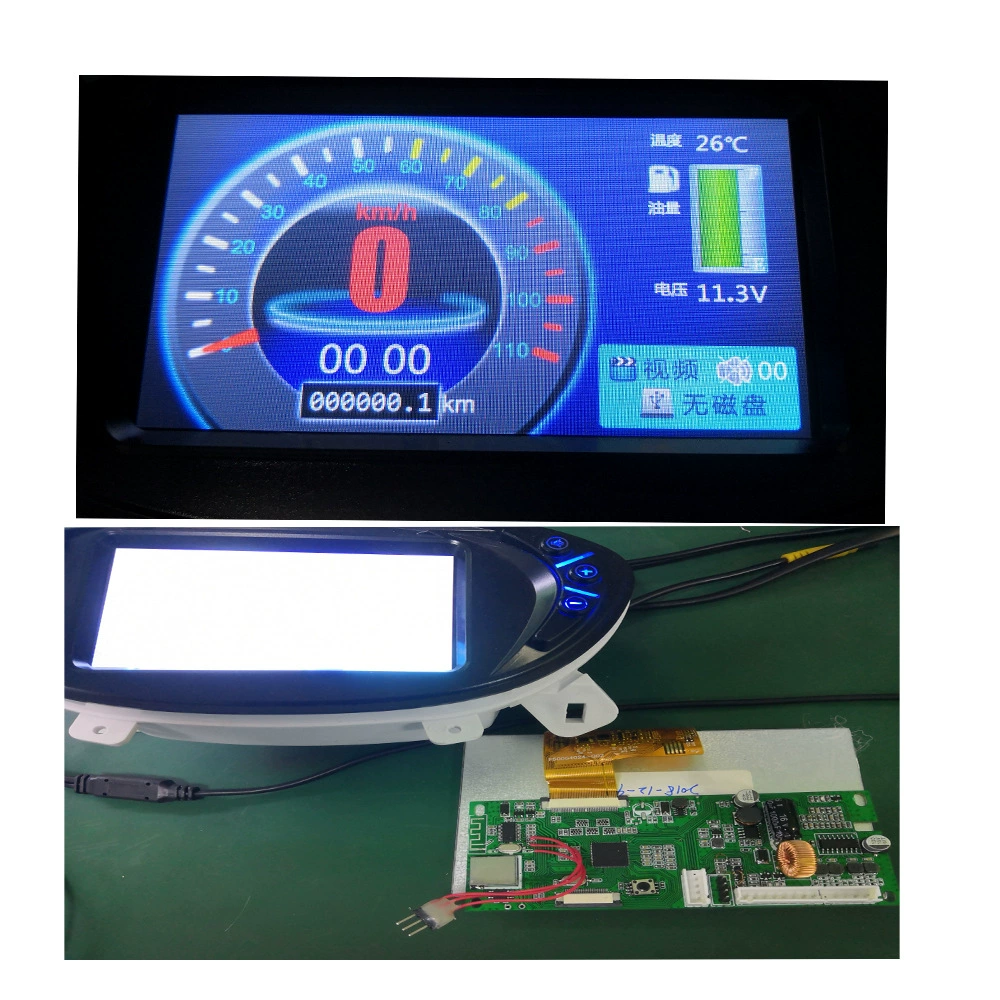 Двухколесная интеллектуальная Приборная панель автомобиля четырехколесный электромобиль цифровая приборная панель рулевое колесо электронная приборная панель