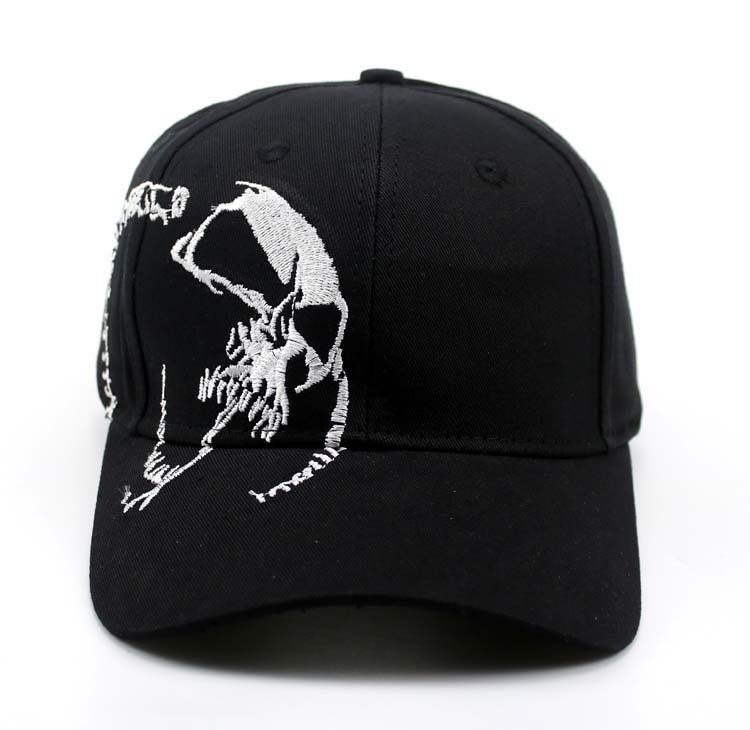 Personalised Skull Baseball Cap For Men And Women Summer Hat_voghion.com