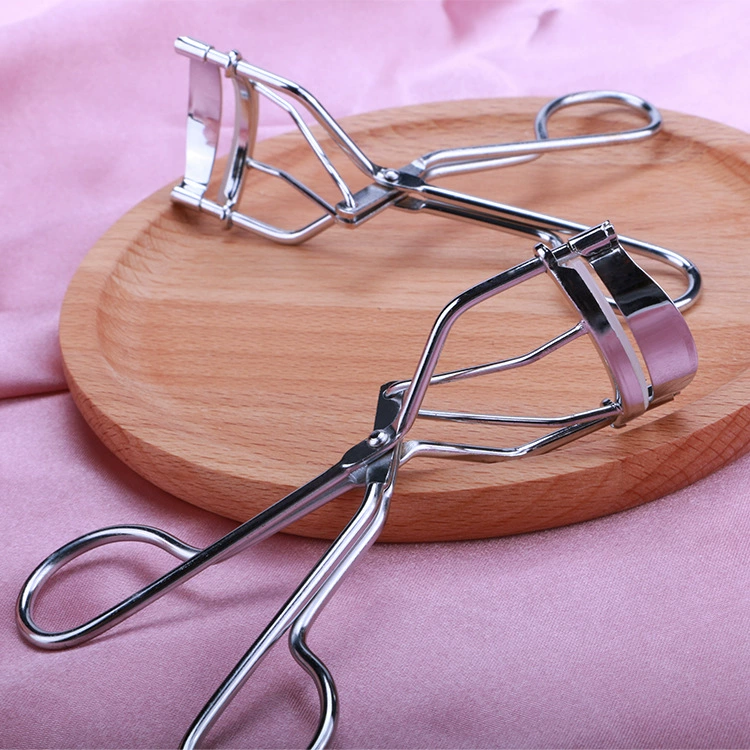 Curling silver full metal eyelash curler stainless steel, 3D, direct factory sales