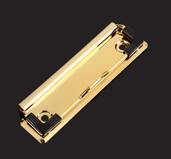 Metal Gold Plate Clip Folder Office Index File Holder Pressure Plate Clip Strong Clip Hardware Plate Clip Stationery Clip Elastic Clip