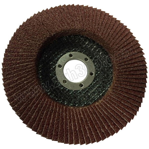 网盖百页片（普通棕刚玉-红砂）GLORYGXK-51-6150x22mm40目32*17