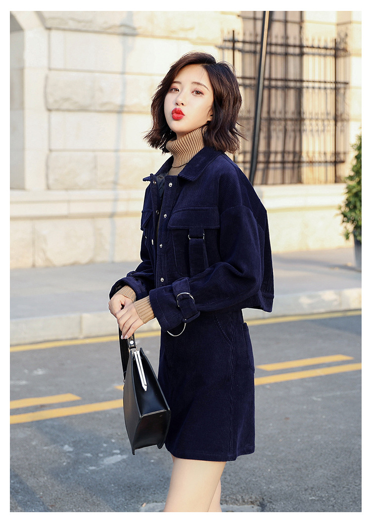 Costume femme en Velours côtelé - Ref 3334546 Image 10