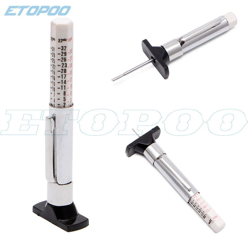 Huoto Metal Tire Depth Gauge 0-25mm - Точный измерительный инструмент для безопасного вождения