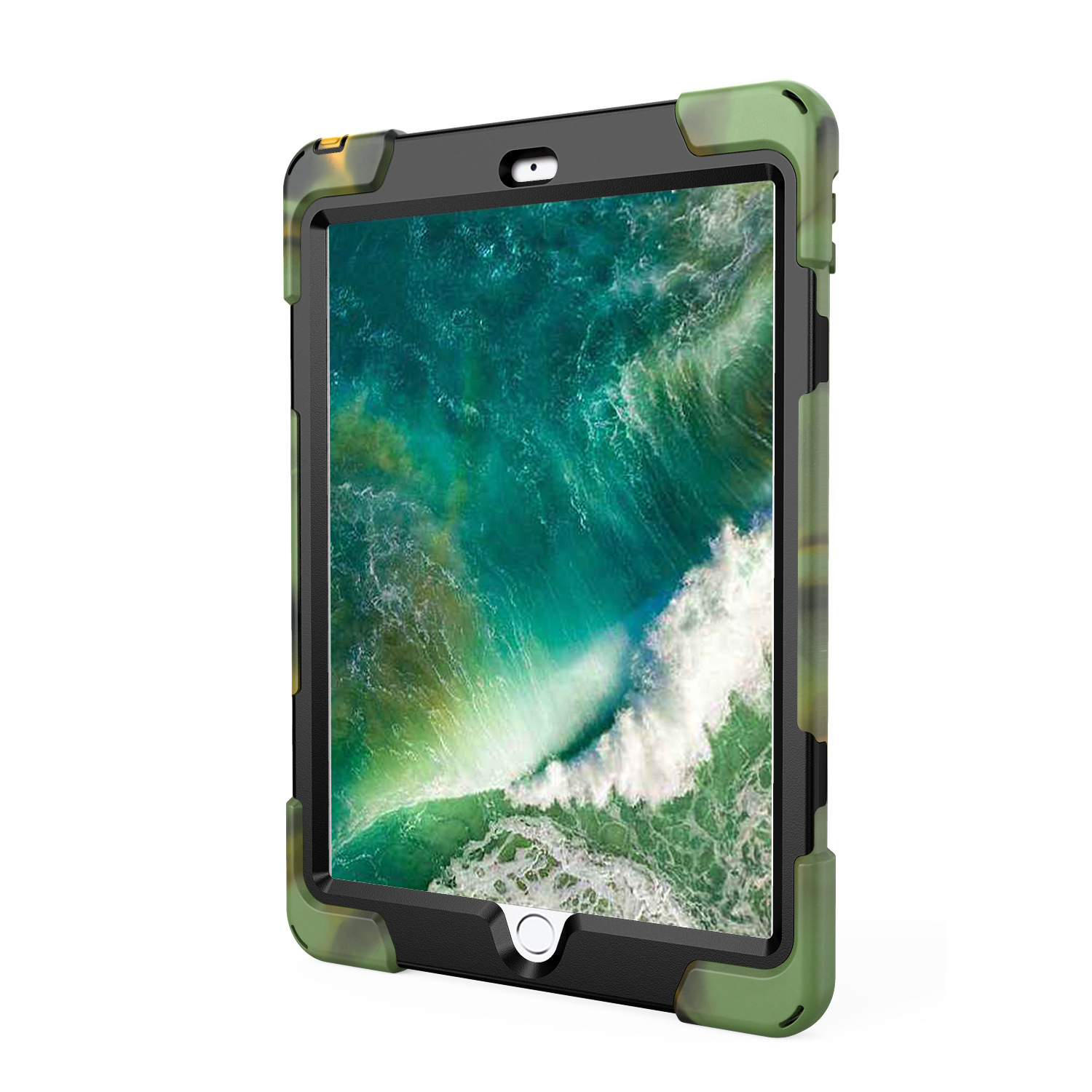 ipad 2017 带笔迷彩绿色正侧面 副本.jpg