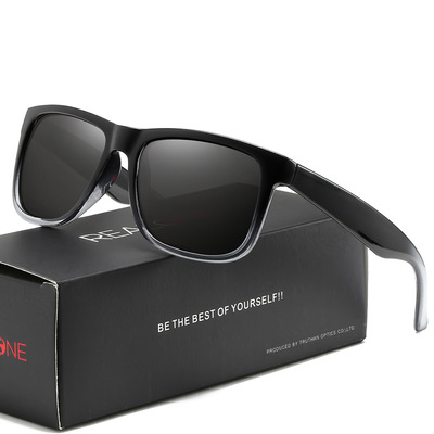 2020新款外贸眼镜透明彩色时尚太阳镜男女款方框墨镜偏光镜潮4165|ru