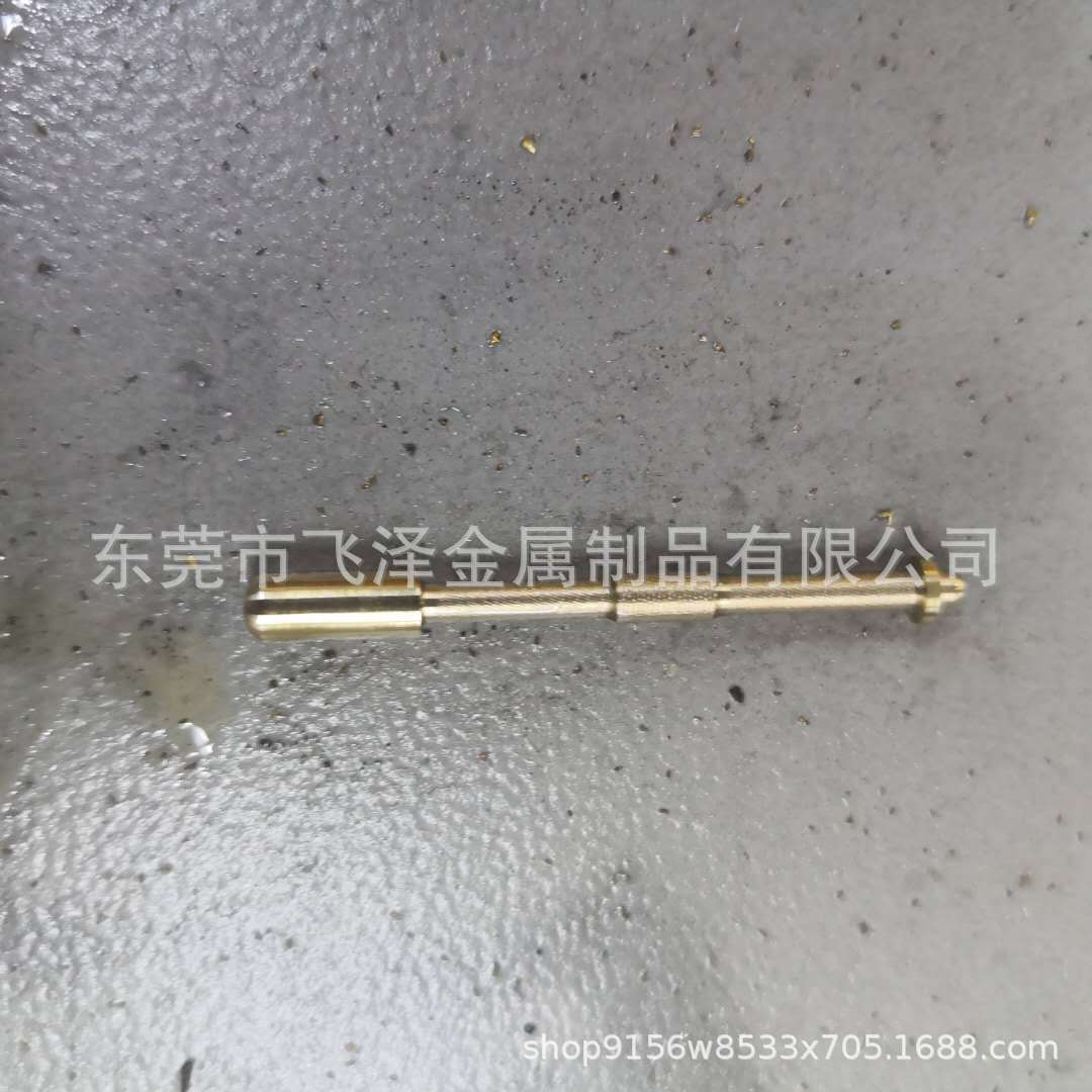 不锈钢轴、搓花钢轴、花键轴、走心机非标零件定制加工、圆头插销