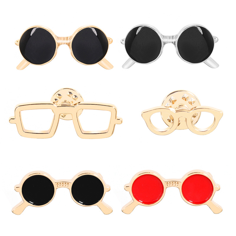 New Korean Fashion Creative Glasses Sunglasses Frame Pin Brooch Wholesale display picture 21