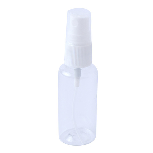 Travel transparent plastic small spray bottle 30ml cosmetic press sub-bottle spray bottle perfume fine mist spray empty bottle