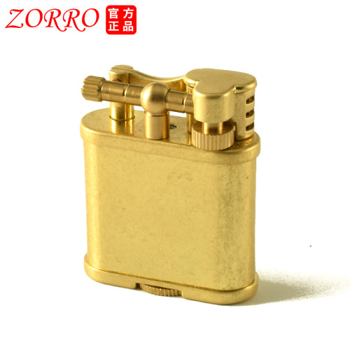 Zorro kerosene lighter new lifting arm Z597 old-fashioned grinding wheel can be customized to the foreskin wooden shell