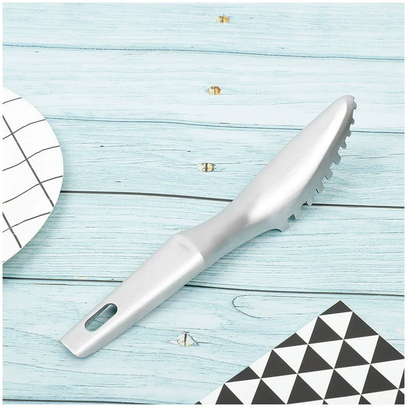 Скребок для рыбьей чешуи Скребок из нержавеющей стали Кухонные инструменты Скребок для рыбьей чешуи из нержавеющей стали Кухонные гаджеты