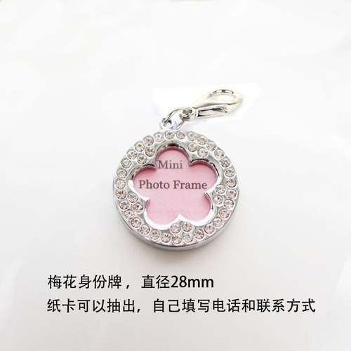 Factory direct supply cross-border handwritten love dog pendant pet ID tag Easter Christmas diamond-encrusted dog tag