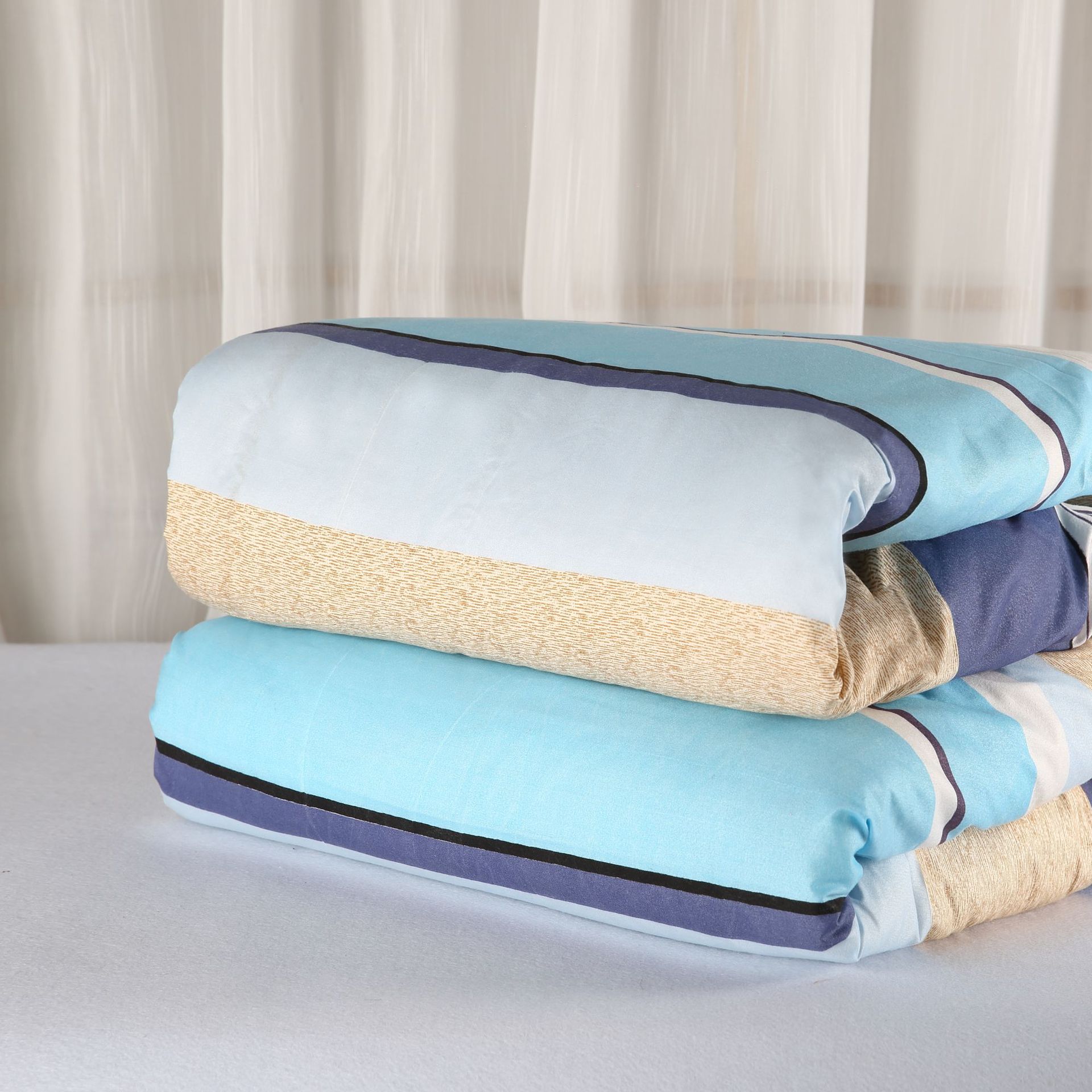 水洗棉被套罩學生宿舍褥子墊單枕家紡春夏季直銷批發高低床三件套