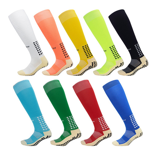 Non-slip socks, football socks, nylon towel bottoms, adult long-tube over-the-knee breathable sweat-absorbent bicycle and motorcycle riding socks