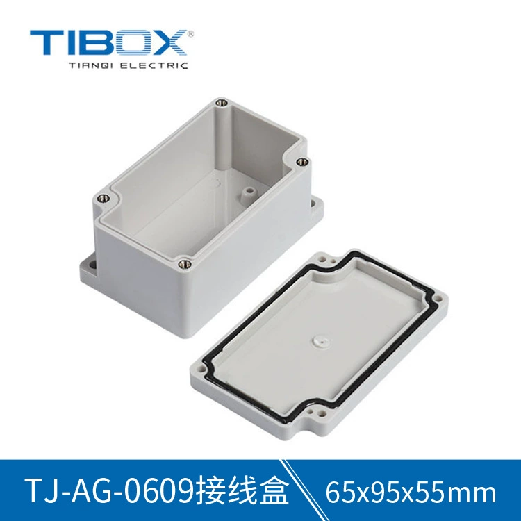 Распределительная коробка распределения силы TIBOX пластичная водоустойчивая ЗАГЕРМЕТИЗИРОВАННАЯ распределительная коробка ABS РАСПРЕДЕЛИТЕЛЬНАЯ КОРОБКА IP66 оптовая продажа