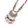 Ethnic accessory, pendant, necklace from pearl, wholesale