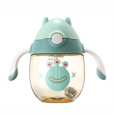 威仑帝尔儿童吸管杯宝宝学饮杯婴儿带手柄防漏防呛防摔水杯