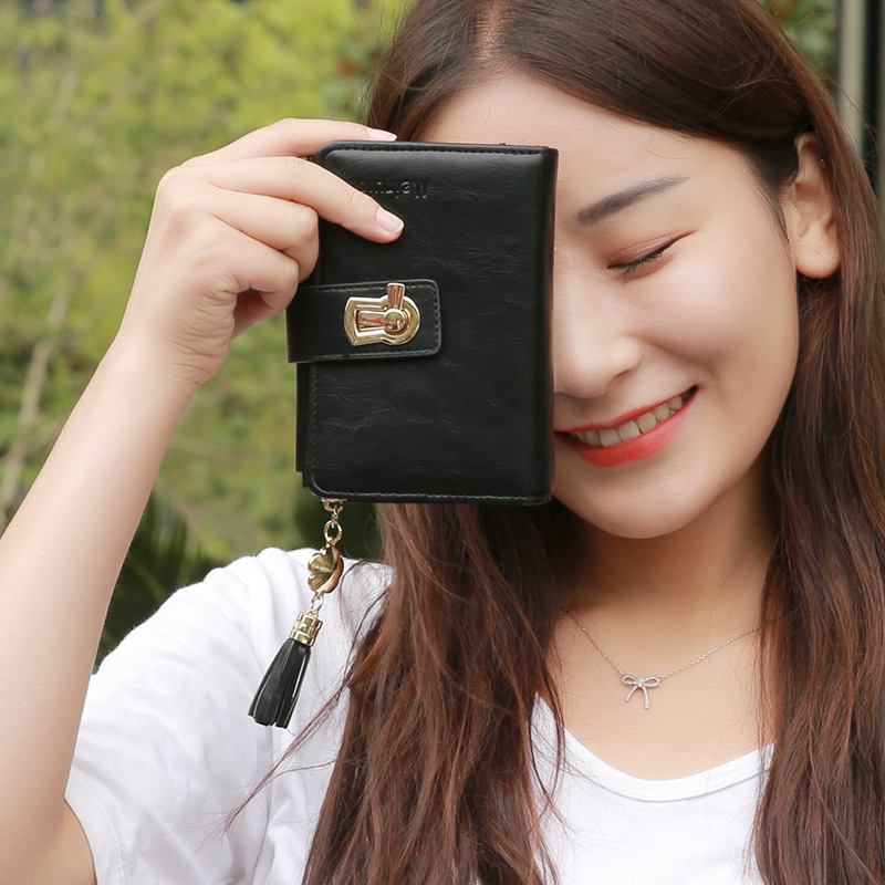 Factory Direct Sale New Women s Wallet Three Fold Zipper Korean Wallet Factory direct sale new women s wallet three fold zipper korean wallet