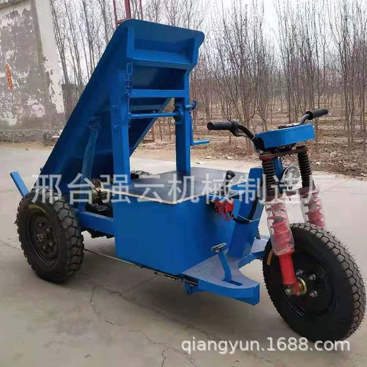 Строительный пол тянуть кирпич производитель автомобилей электрический саморазгрузочный задний кирпич плоский скутер газированный блок обработка кирпича инженерный трехколесный велосипед