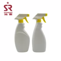 Производитель 500 мл HDPE бутылка для очистки масла для очистки жидкой бутылки с распылителем бутылка для чистки туалета