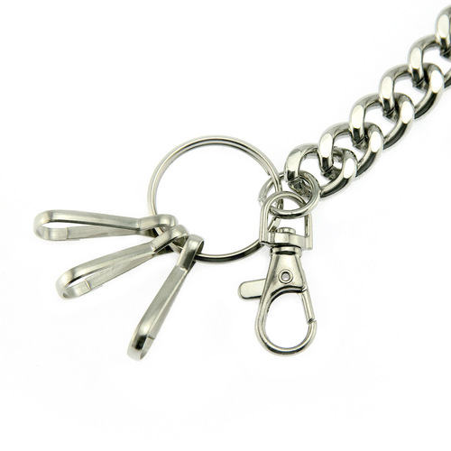 Western and Eastern Hip-Hop Personality Metal Belt Chain Waist Chain Punk Rock Versatile Nightclub Accessory Jewelry Jeans Hanger