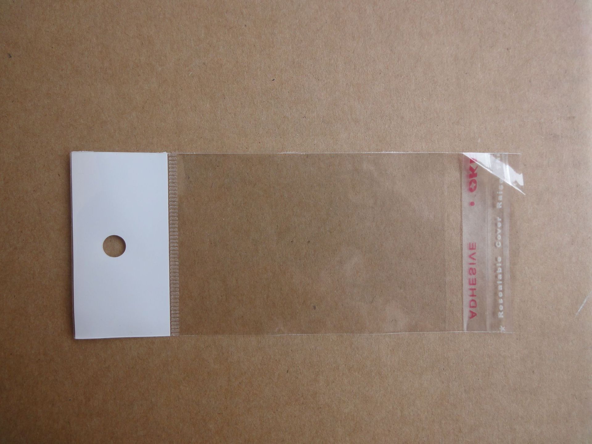 现货10*18opp自粘袋双面5丝不干胶透明袋塑料袋包装袋1包起卖