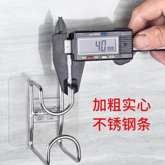 Xuwang stainless steel washbasin rack no punching strong adhesive hook bathroom wall suction cup hanging washbasin rack storage hook