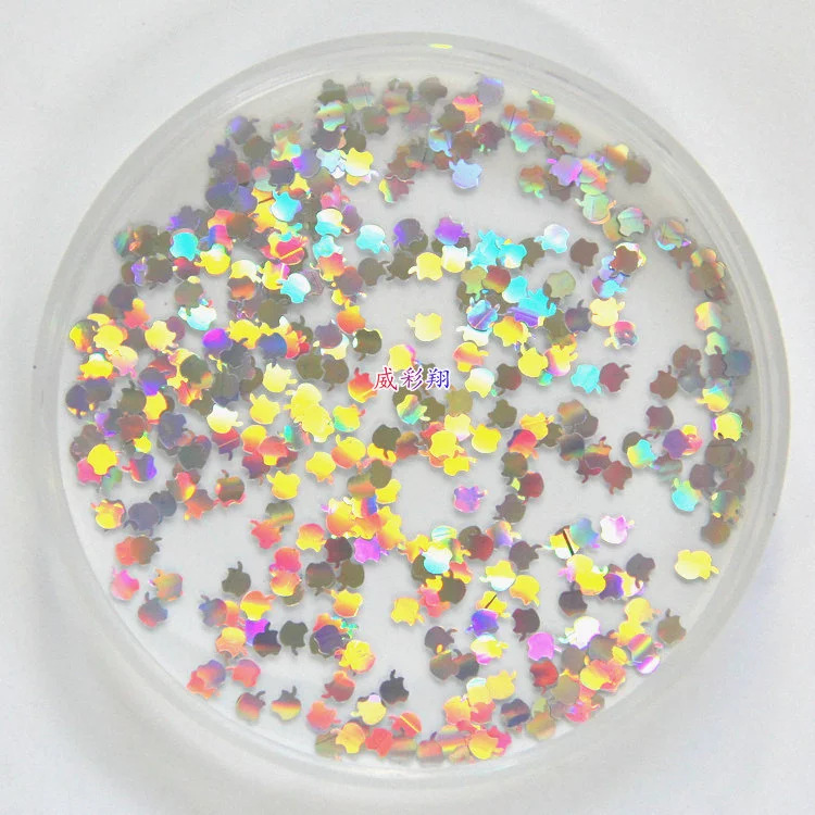 Wholesale of gold onion powder, sequins, hexagonal heart, five-pointed star, irregular-shaped laser colored PET sequins, nail gold powder and glitter powder pic 87