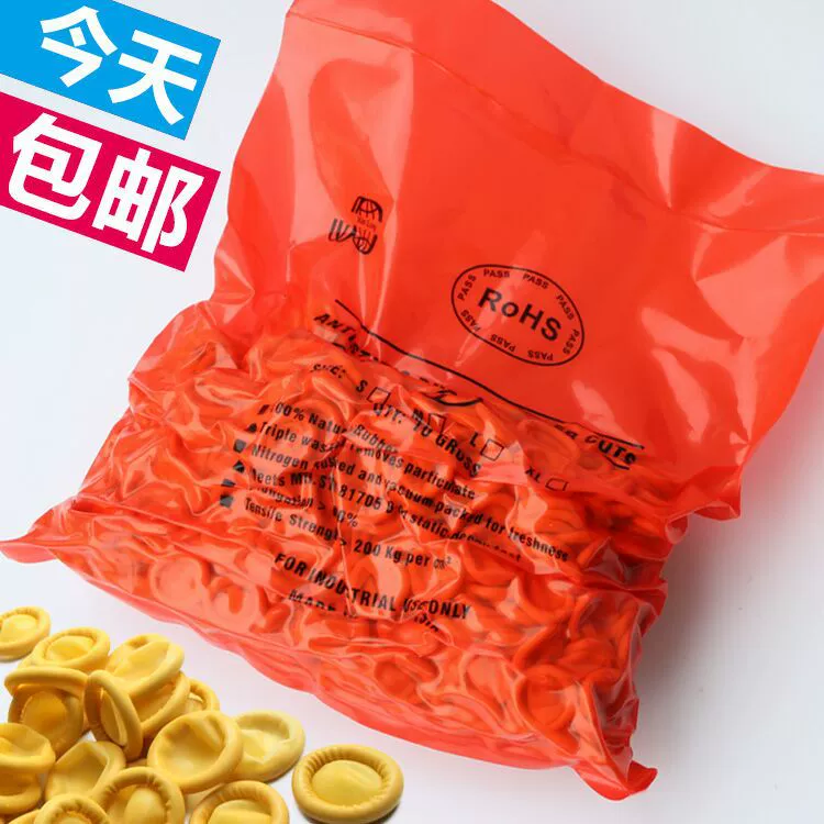 Одноразовые латексные чехлы для пальцев Электронные фабрики защиты для очистки без пыли Антистатические нескользящие чехлы для пальцев