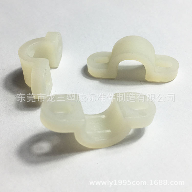 厂家供应弧形压线扣 桥型压线板 固定压线扣子适用于电线7-12mm