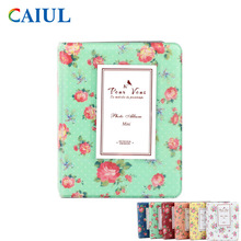 CAIUL 适用拍立得mini照片相册 3寸碎花相册 手机打印机照片册