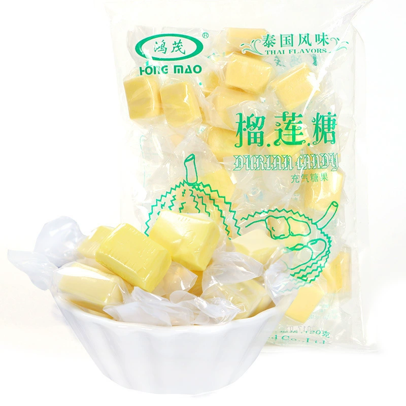 Тайский аромат закуски Hongmao Milk Durian сахар сладкие конфеты 120 г Наньчун Гогуанфуг Дуриан сахар