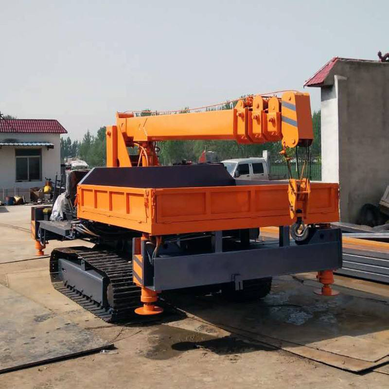 新款农用四不像随车吊 5吨8吨12吨 自制园林移树 自卸随车吊