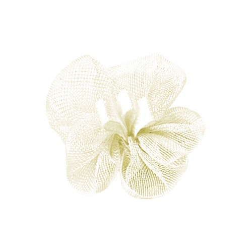 Yao Ming cinta flor decoración hecha a mano 2,2 cm ancho cinta flor accesorios de bricolaje regalo embalaje ropa interior ropa cinta pequeña flor