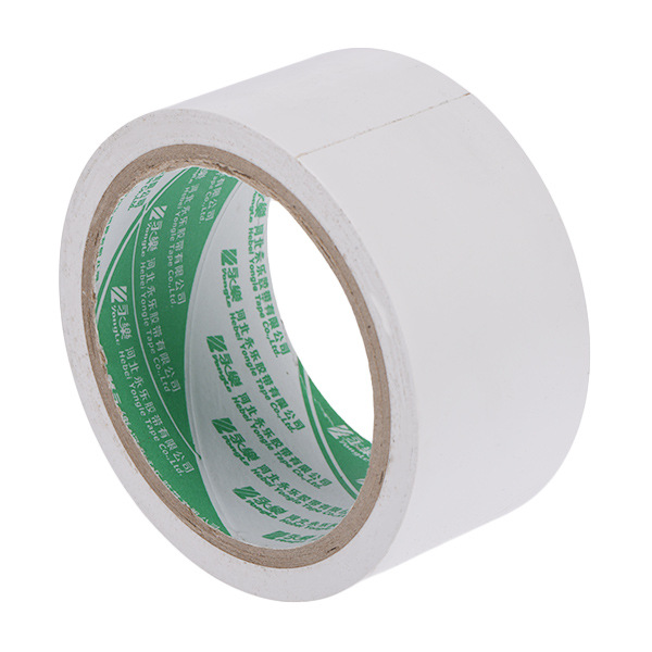 PVC地面警示划线胶带YONGLE/华夏永乐JS140白色 60mm*18m